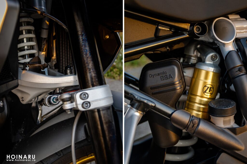 BMW GS 1250 Adventure suspension, ESA